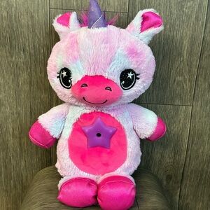 Star Belly Dream Lites Unicorn Plush Stuffed Animal Light-Up Belly 12”